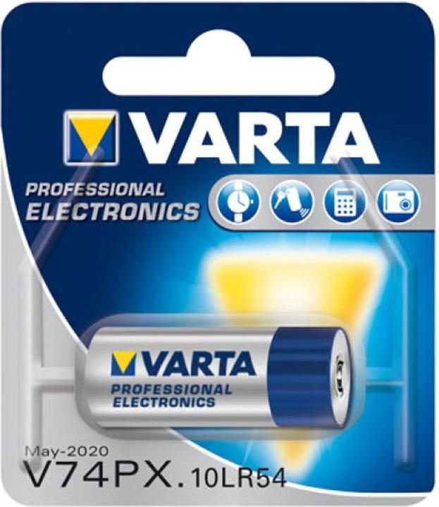 Produktbild Varta Knopfzelle V74PX, 15V, 1Stk. (1 Stk., Gerätespezifisch, 45 mAh)