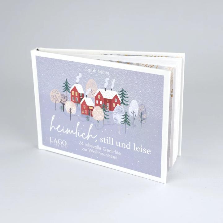Actual product image secretly, quietly and silently: Advent calendar