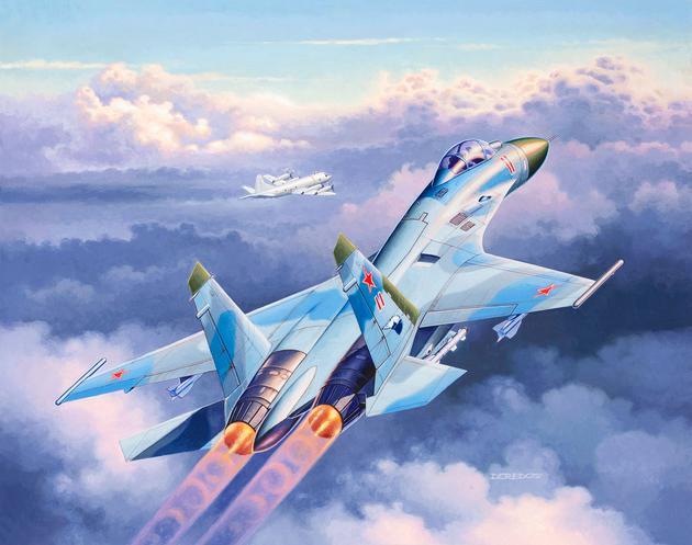 Produktbild Revell Model Set Suchoi Su-27 Flanker