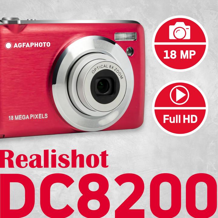Image du produit AGFAPHOTO Realishot DC8200 (18 Mpx, 1/3.2")