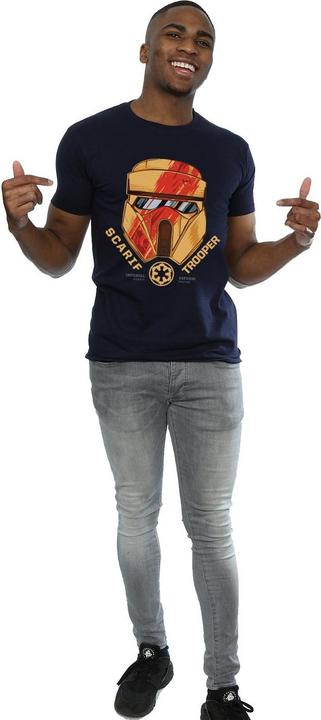 Actual product image Star Wars Mens Rogue One Scarif Shore Trooper T-Shirt (L)
