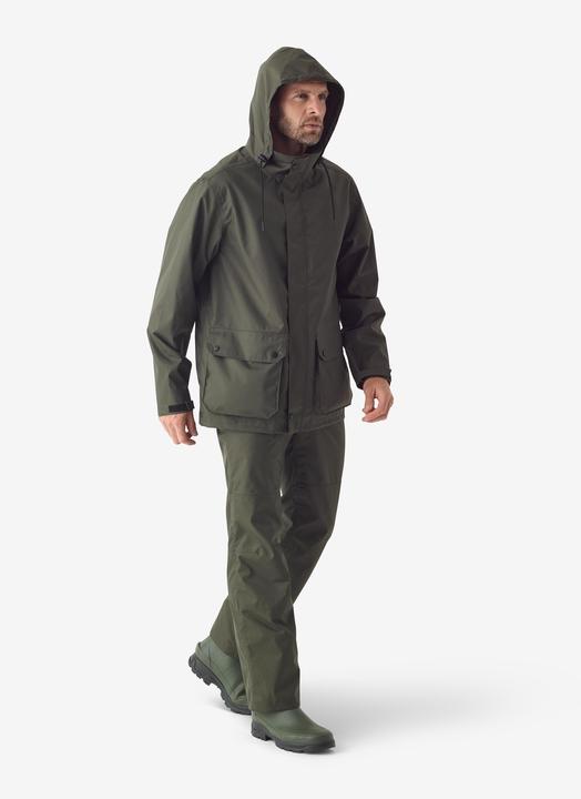 Image du produit Solognac Veste de pluie 500 vert (L)