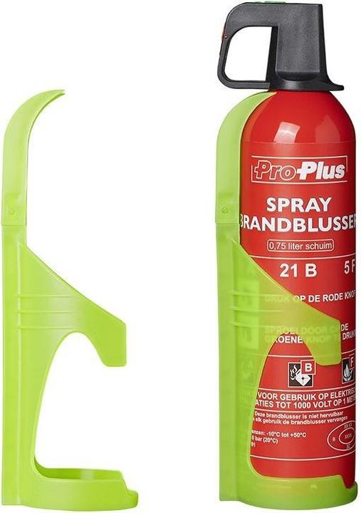 Immagine prodotto ProPlus Supporto a parete fluorescente per estintore 750ml (510310V01 - 510311V01)