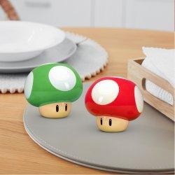 Produktbild Paladone Products Nintendo - Super Mario - Salière et poivrière en céramique Champignons (Salz, Pfeffer)