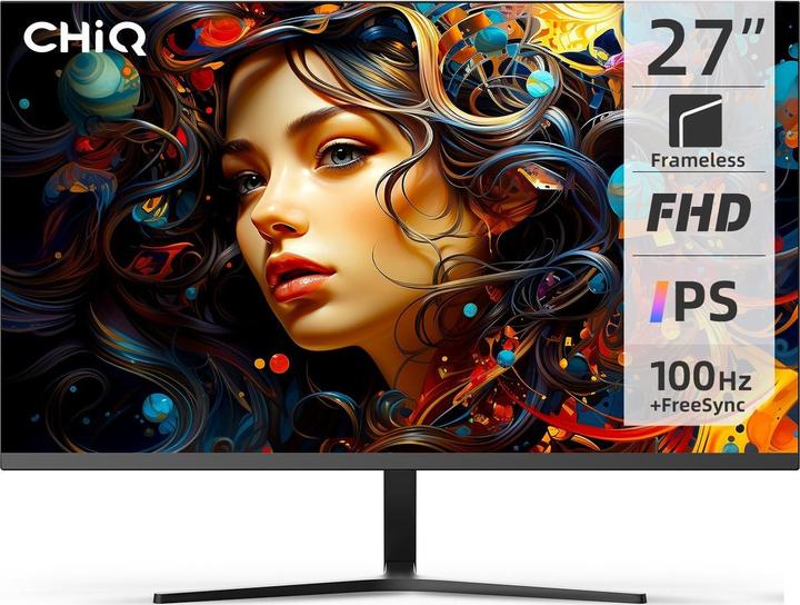 Image du produit CHiQ 27 27F650R Moniteur IPS 100Hz (1920 x 1080 pixels, 27")