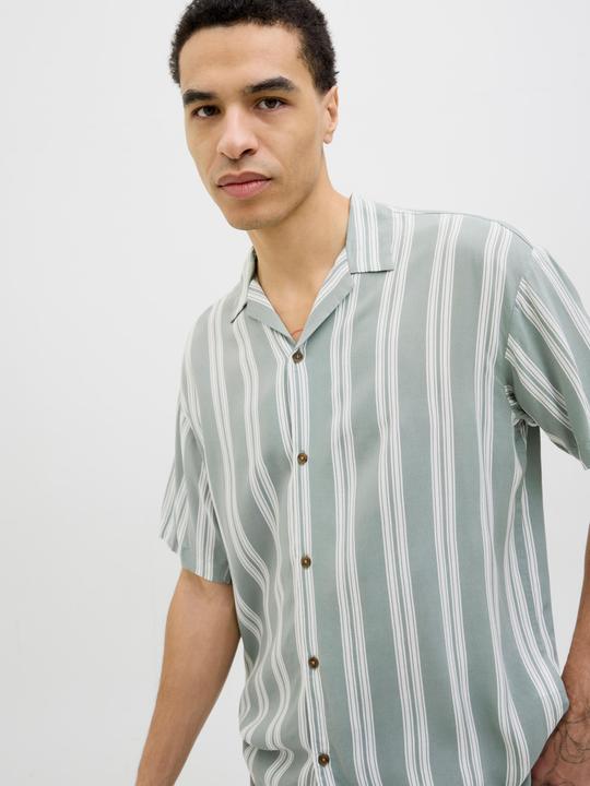 Produktbild Jack & Jones Jjejeff Stripe Resort Shirt Ss Sn (S)