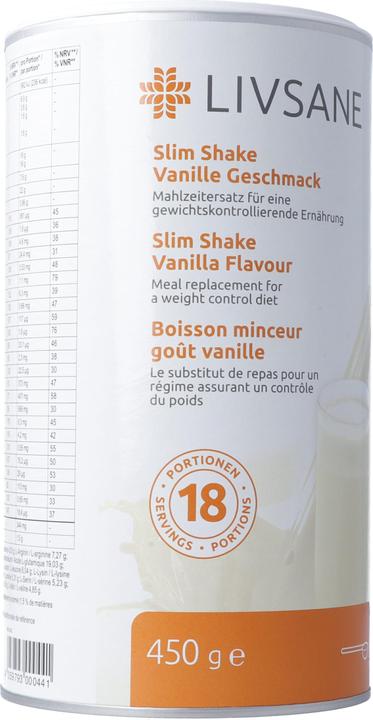 Livsane Slim Shake Vanille Geschmack (Vanille, 1 Stk., 534 g)