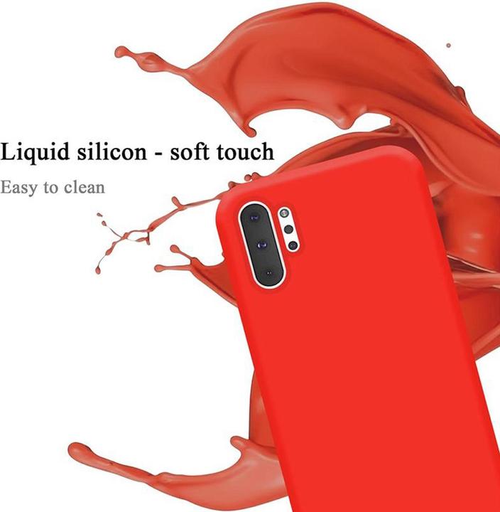 Immagine prodotto Cadorabo Copertura della cassa del silicone liquido TPU (Samsung Galaxy Note 10 Pro, Samsung Galaxy Note 10 Plus)