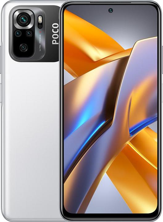 Image du produit Xiaomi Poco M5s (128 Go, Blanc, 6.43", Double SIM, 64 Mpx, 4G)