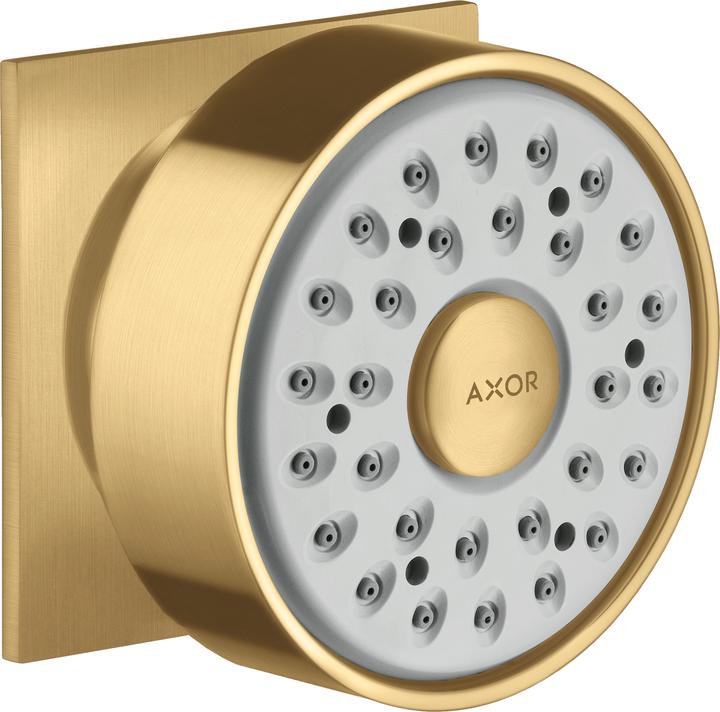 Produktbild hansgrohe Seitenbrause 1 jet Rosette eckig (5 l/min)