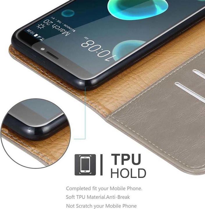 Productafbeelding Cadorabo Boek Luxe Omslag (HTC Desire 12+)