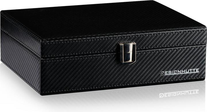 Immagine prodotto Designhütte Scatola per orologi e gioielli Dallas - carbonio