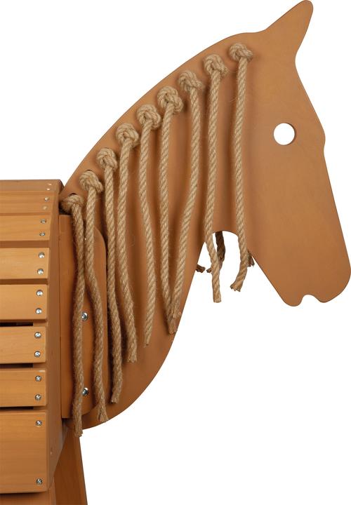 Actual product image small foot Wooden horse