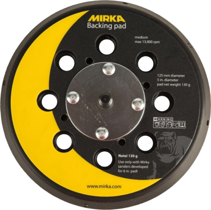 Image du produit Mirka 8292605011 Plateau de ponçage Abranet 516 pouces Grip 48L Medium, 150 mm (MOYEN)