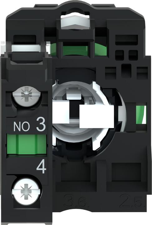 Actual product image Schneider Electric Selector switch 2P Black Spring Ret 1NO