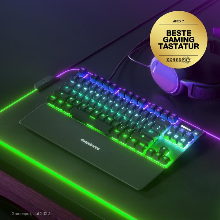 Actual product image SteelSeries Apex 7 TKL (DE, Cable)