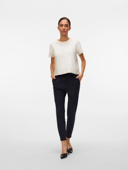 Produktbild Vero Moda Knöchellange Mid Waist Loose Fit Kordelzug Hose (XXL)