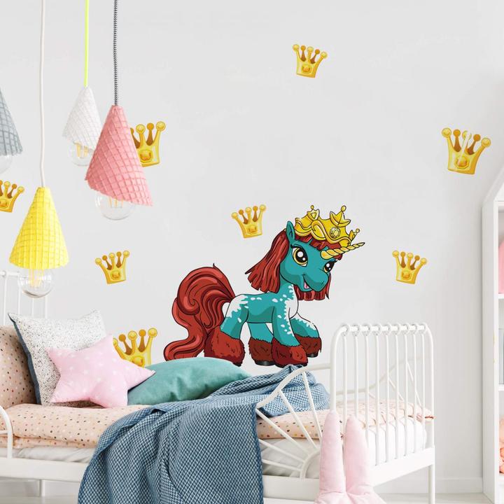 Produktbild Wall-Art Filly Unicorn Party Agnix (20 x 20 cm)