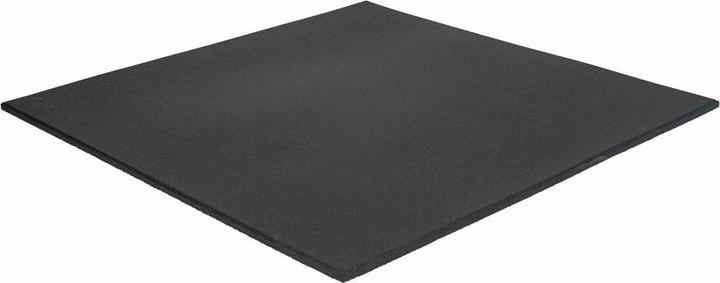 Actual product image Stockz Rubber floor "Standard Tiles Black" 100x100cm (1 cm)