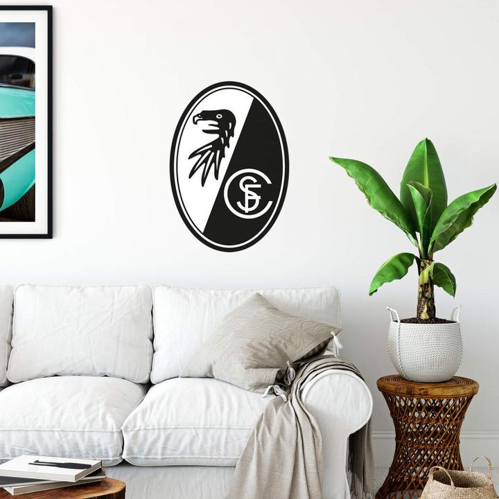 Produktbild SC Freiburg Logo (49 x 70 cm)