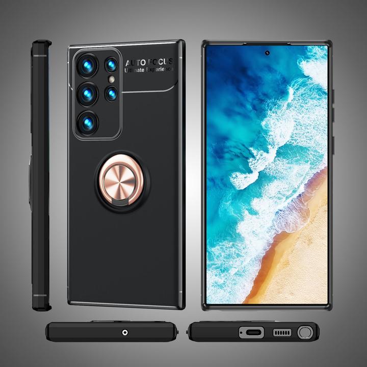 Produktbild Nalia Matte Ring Silikon Hülle (Samsung Galaxy S24 Ultra)