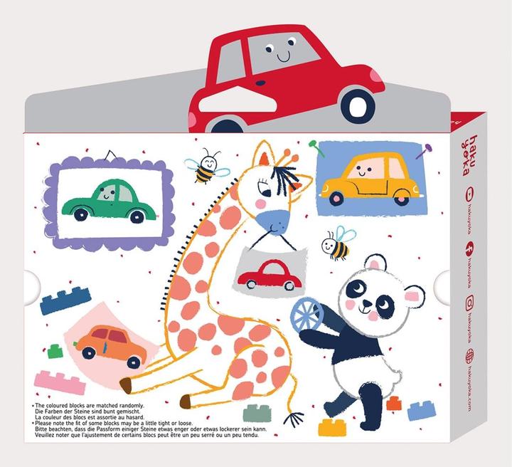 Produktbild Haku Yoka Block-Wachsmalkreiden Auto (MQ2) (Mehrfarbig)