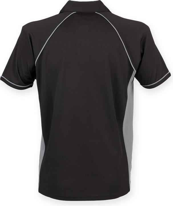 Actual product image Finden & Hales Mens Piped Performance Sports Polo Shirt (5XL)