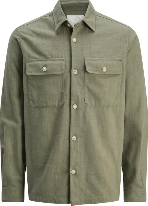Actual product image Jack & Jones Plus Size Comfort Fit Overshirt Overshirt (5XL)