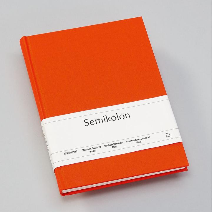 Produktbild Semikolon Classic (A5, Blanko, Harter Einband)