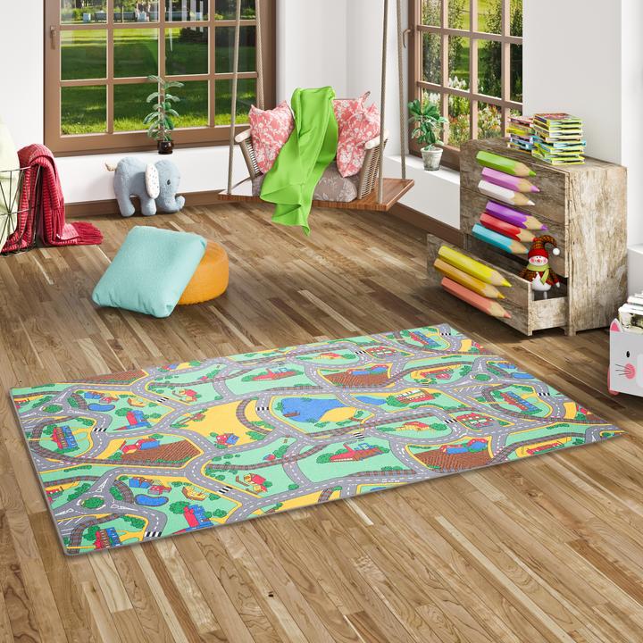Produktbild Snapstyle Kinder Spiel Strassenteppich (100 x 400 cm)