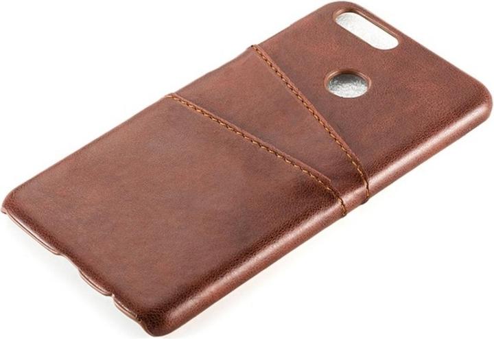 Actual product image Screenguard Honor View 20 CardCaddy Leather Backcase with Card Pockets (Honor View 20)