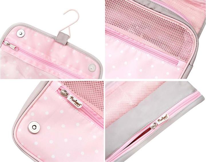 Immagine prodotto PUSHEEN - Trousse da viaggio con uncinetto di sospensione