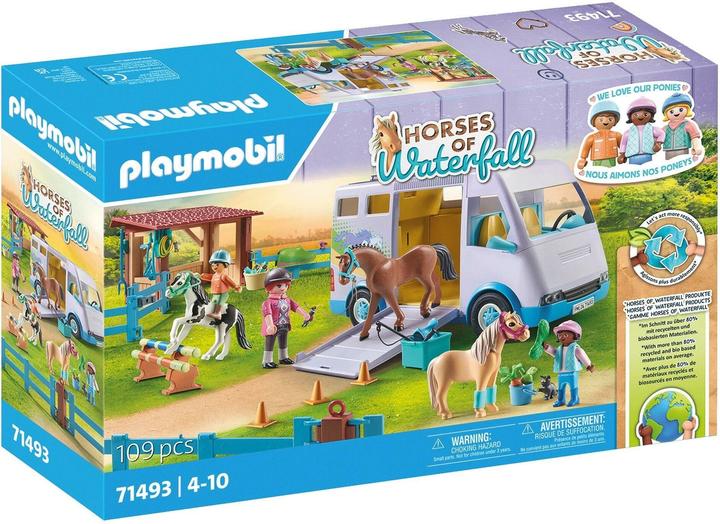 Playmobil Mobile Reitschule (71493, Playmobil Horses of Waterfall)