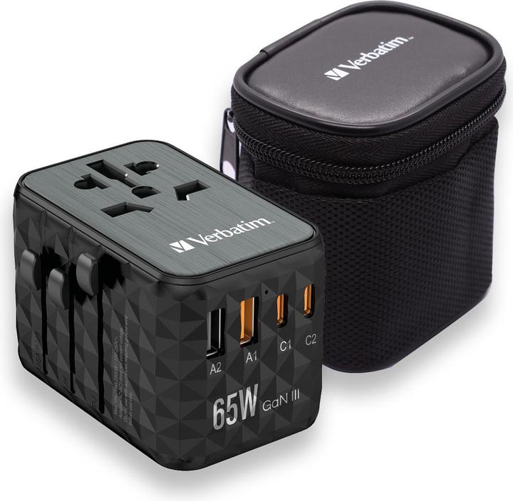Produktbild Verbatim Universal-Reiseadapter