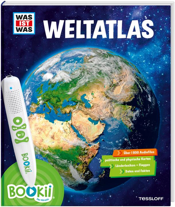 WAS IST WAS Weltatlas (Deutsch, Dr. Manfred Baur, Jürgen Heimüller, Michael Schmeling, Petra Nacke, 2018)