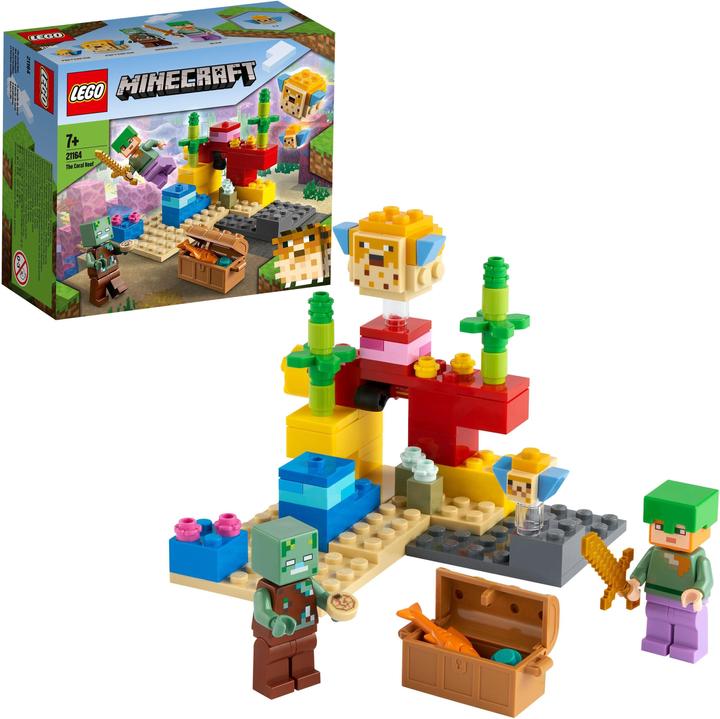 Immagine prodotto LEGO La barriera corallina (21164, LEGO Minecraft)