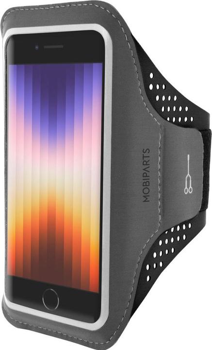 Productafbeelding Mobiparts Comfort Fit Sport Armband Apple iPhone 6/6S/7/8/SE (2020/2022) Black