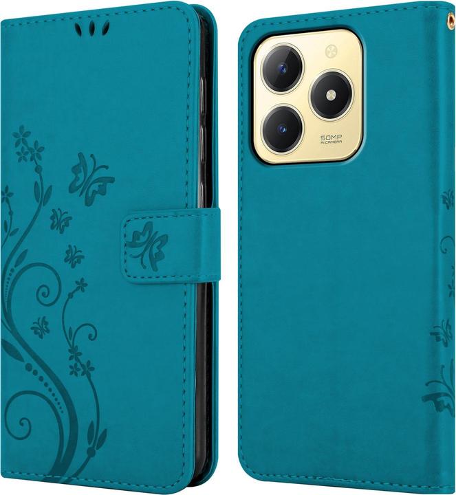 Image du produit Cadorabo Coque pour Realme C61 / C63 pour Fleur Book (CAT S61, Realme C63)