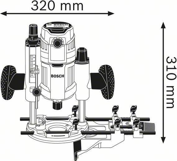 Produktbild Bosch Professional GOF 1600 CE
