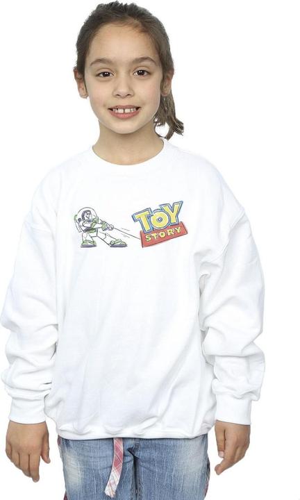 Produktbild Disney Toy Story Buzz Pulling Logo Sweatshirt Mädchen (152, 158)