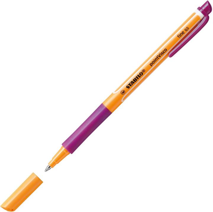 Actual product image STABILO pointVisco rollerball (Yellow, Lilac, 1 x)