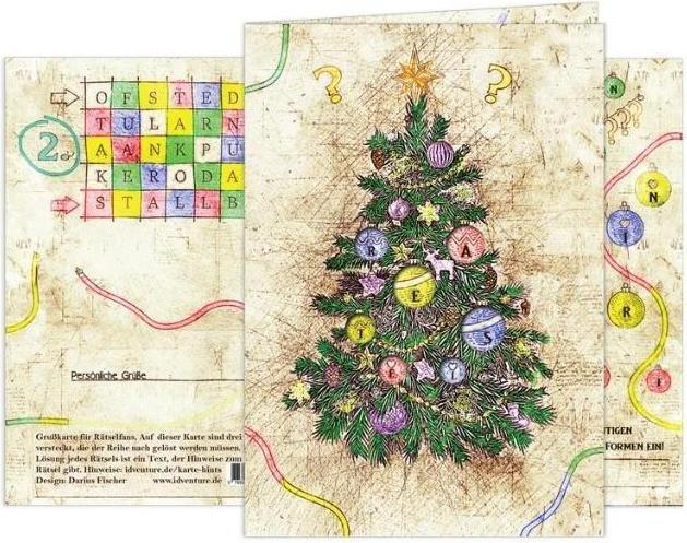 Immagine prodotto iDventure IDV-ESC01-EN - Biglietto d'auguri "Buon Natale" - Fuga (EN) (Inglese)