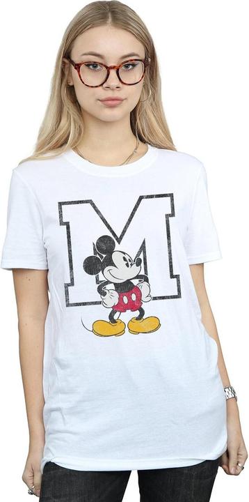 Immagine prodotto Disney Maglietta Boyfriend in cotone Mickey Mouse M Donna/Ladies (M)