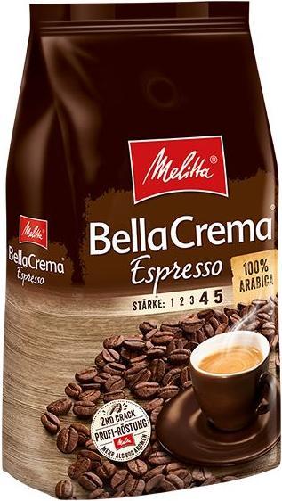 Actual product image Melitta Bella Crema Espresso (1000 g, Dark roast)