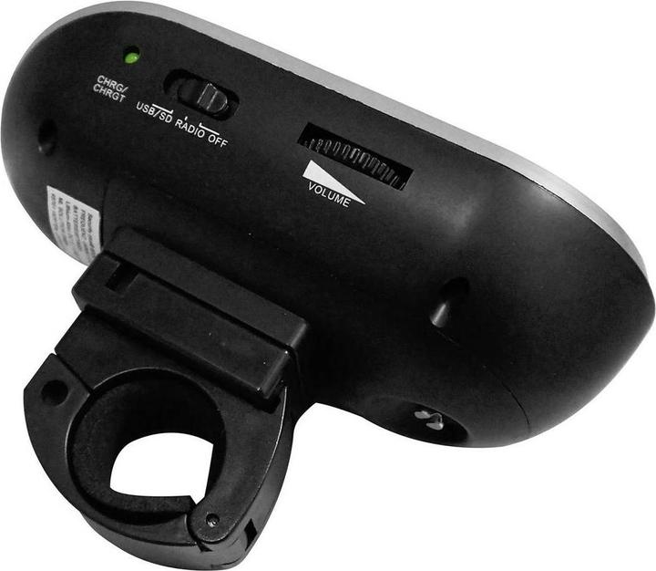 Actual product image Security Plus Bicycle Radio BR28 MP3/USB Schw