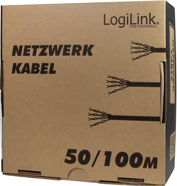 Produktbild LogiLink Netzwerkkabel (S/FTP, CAT7, 50 m)