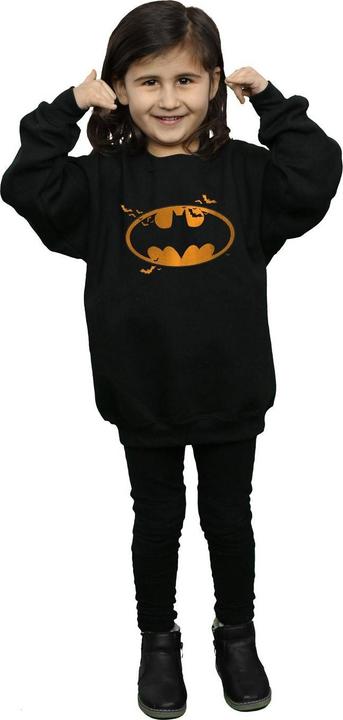 Immagine prodotto Batman Halloween Logo Felpa Ragazze (140, 146)