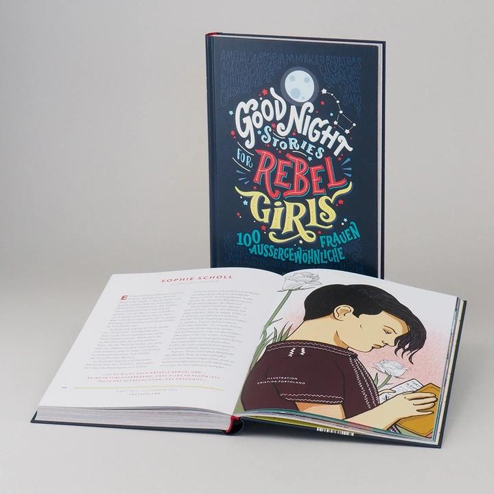 Productafbeelding Good Night Stories for Rebel Girls (Duits, Elena Favilli, Francesca Cavallo, 2017)