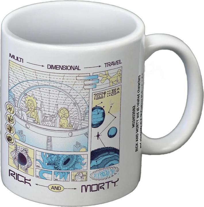 Image du produit Rick And Morty - Mug Multi Dimensional Travel (315 ml, 1 x)