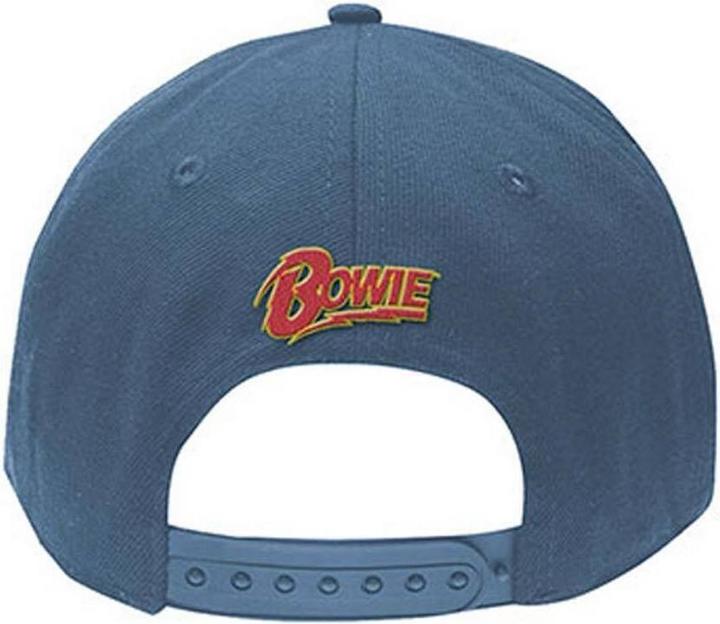 Image du produit David Bowie Casquette de baseball unisexe Flash Logo pour adultes (Taille unique)